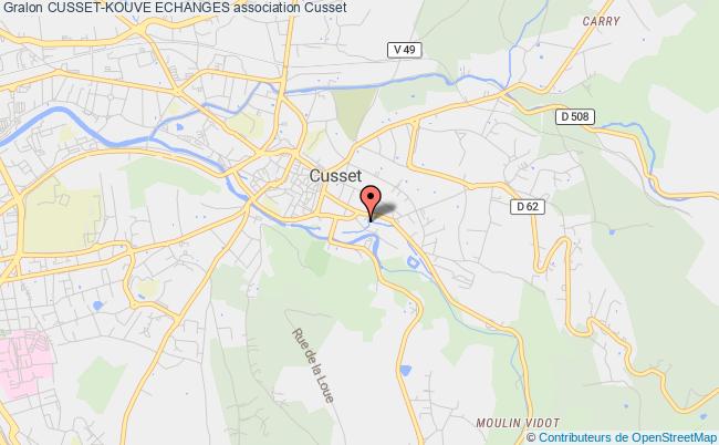 plan association Cusset-kouve Echanges Cusset