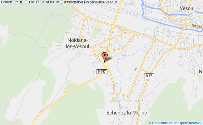 plan association Cybele Haute-saonoise Noidans-lès-Vesoul