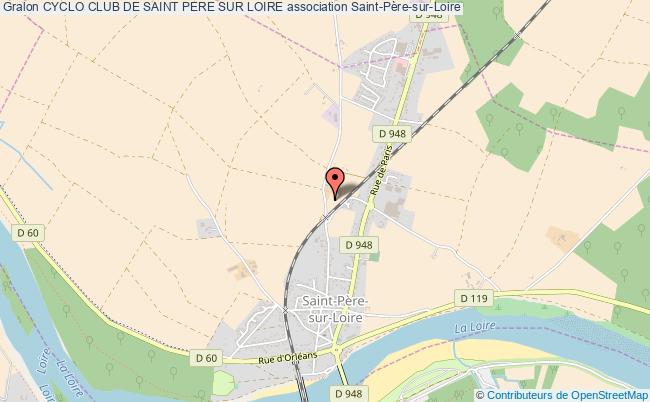 plan association Cyclo Club De Saint Pere Sur Loire Saint-Père-sur-Loire