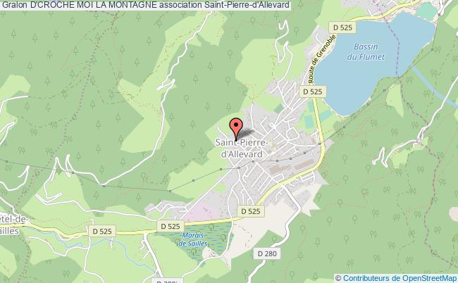 plan association D'croche Moi La Montagne Saint-Pierre-d'Allevard