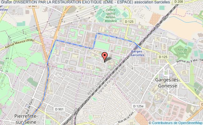 plan association D'insertion Par La Restauration Exotique (emie - Espace) Sarcelles