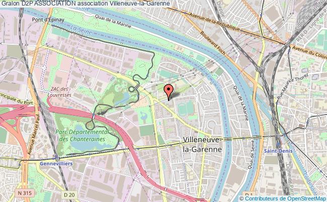 plan association D2p Association Villeneuve-la-Garenne