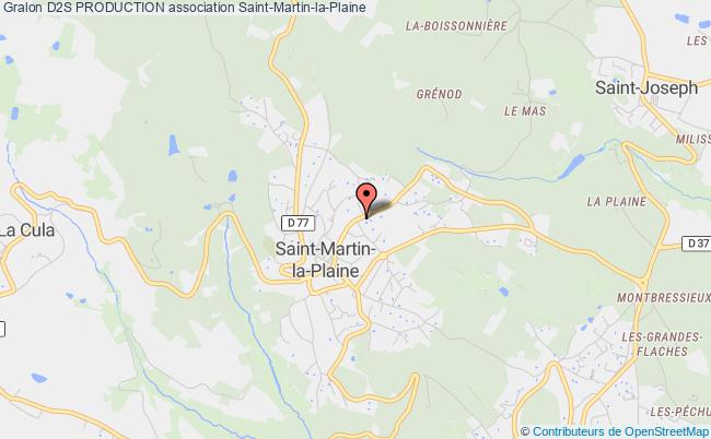 plan association D2s Production Saint-Martin-la-Plaine
