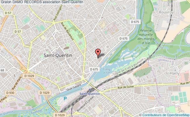 plan association Damo Records Saint-Quentin