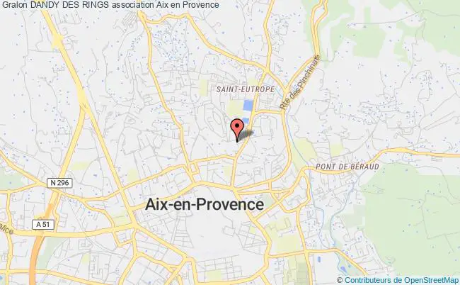 plan association Dandy Des Rings Aix-en-Provence