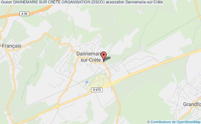 plan association Dannemarie Sur CrÈte Organisation (dsco) Dannemarie-sur-Crète
