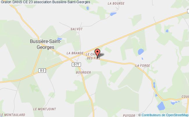 plan association Dans Ce 23 Bussière-Saint-Georges