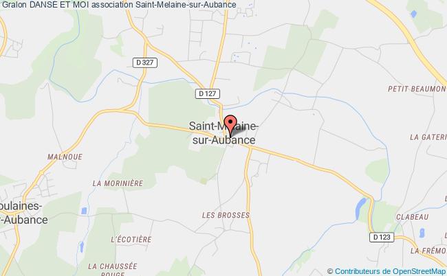 plan association Danse Et Moi Saint-Melaine-sur-Aubance