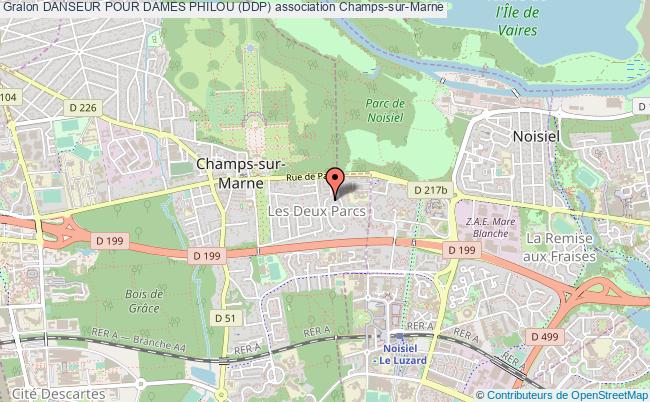 plan association Danseur Pour Dames Philou (ddp) Champs-sur-Marne