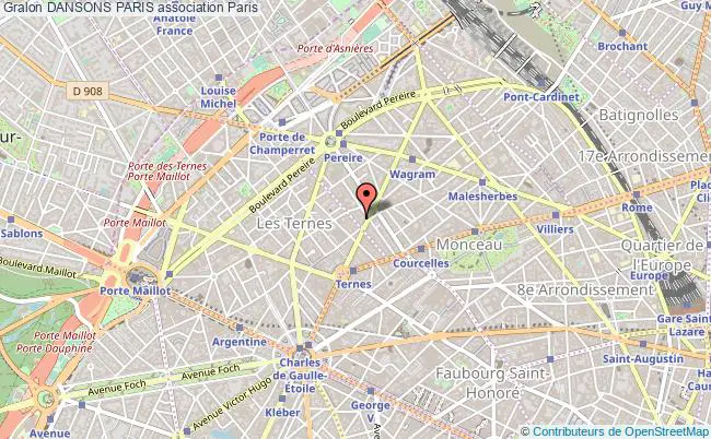 plan association Dansons Paris Paris