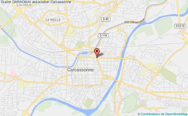 plan association Daraomai Carcassonne
