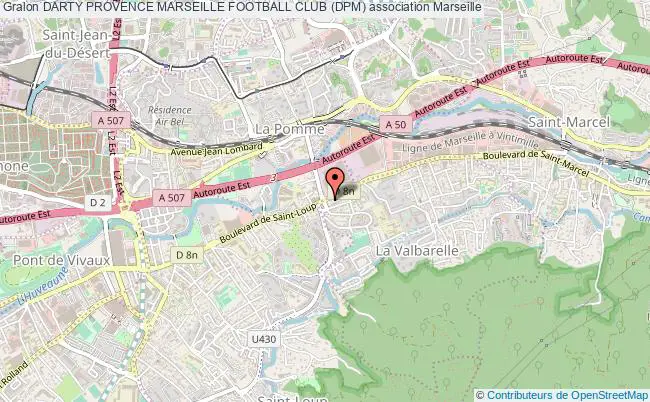 plan association Darty Provence Marseille Football Club (dpm) Marseille
