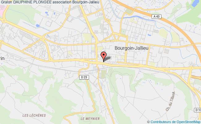 plan association Dauphine Plongee Bourgoin-Jallieu