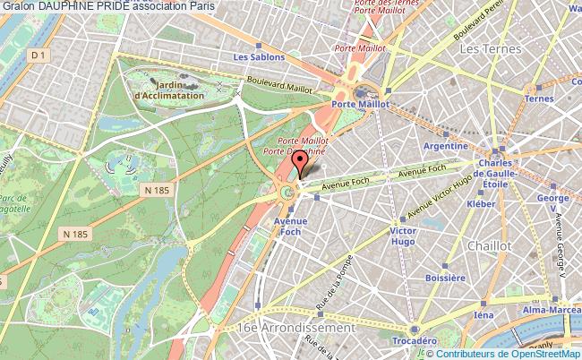 plan association Dauphine Pride Paris 16e