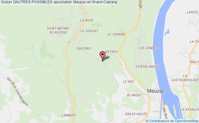 plan association Dautres Possibles Mauzac-et-Grand-Castang