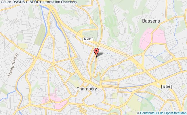 plan association Dawns-e-sport Chambéry