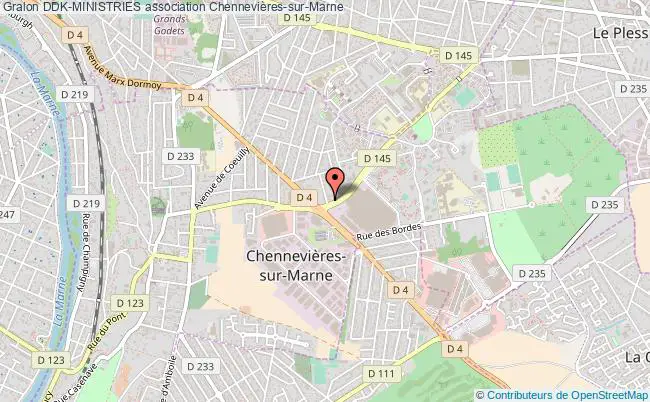 plan association Ddk-ministries Chennevières-sur-Marne