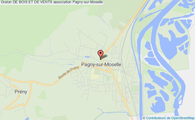 plan association De Bois Et De Vents Pagny-sur-Moselle