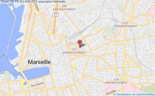 plan association De Fil En Aiguille Marseille 1