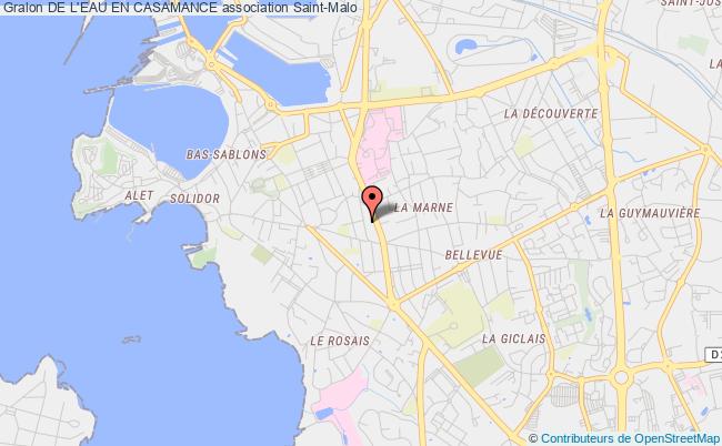 plan association De L'eau En Casamance Saint-Malo