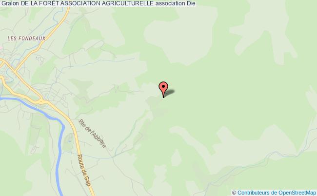 DE LA FORÊT ASSOCIATION AGRICULTURELLE