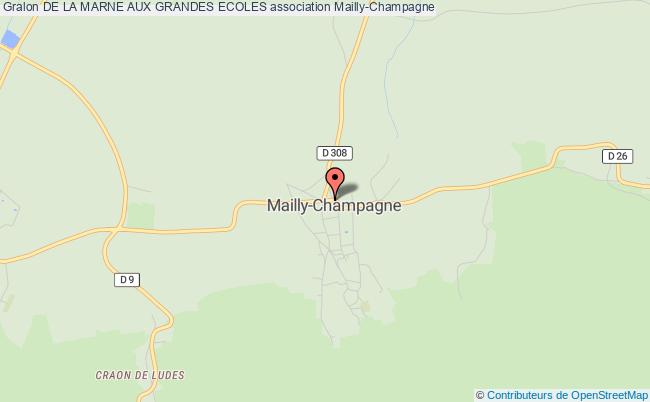 plan association De La Marne Aux Grandes Ecoles Mailly-Champagne