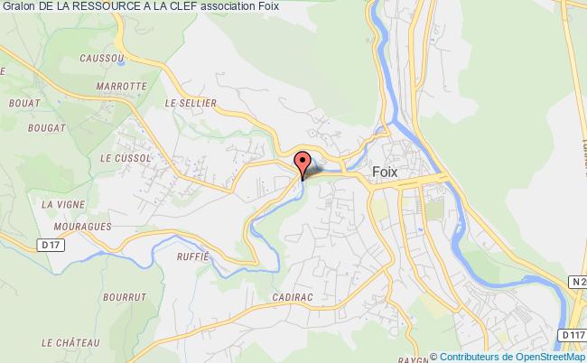 plan association De La Ressource A La Clef Foix