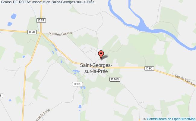 plan association De Rozay Saint-Georges-sur-la-Prée