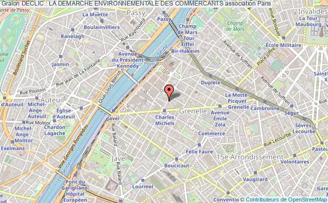plan association Declic : La Demarche Environnementale Des Commercants Paris
