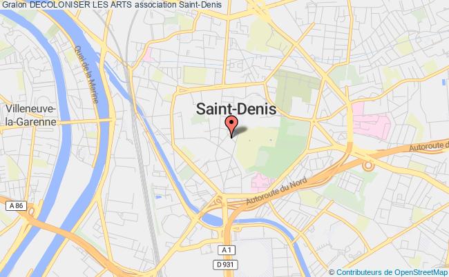 plan association Decoloniser Les Arts Saint-Denis