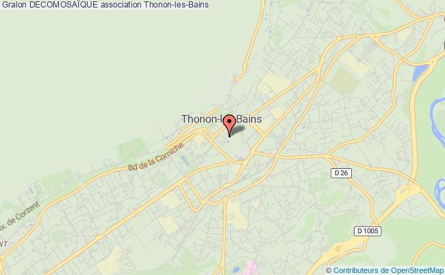 plan association DecomosaÏque Thonon-les-Bains