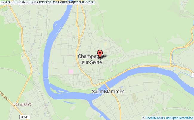 plan association Deconcerto Champagne-sur-Seine