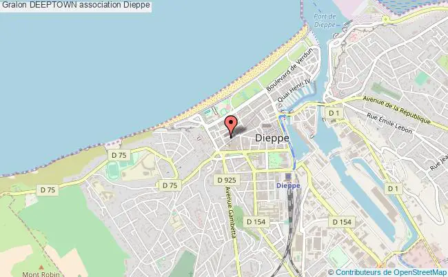 plan association Deeptown Dieppe