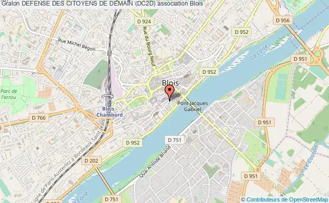 plan association Defense Des Citoyens De Demain (dc2d) Blois