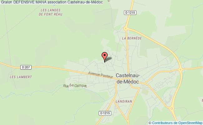plan association Defensive Mana Castelnau-de-Médoc
