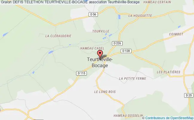 plan association Defis Telethon Teurtheville-bocage Teurthéville-Bocage