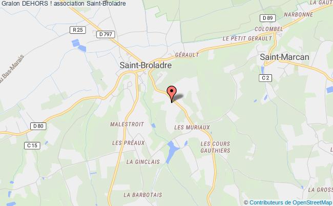 plan association Dehors ! Saint-Broladre