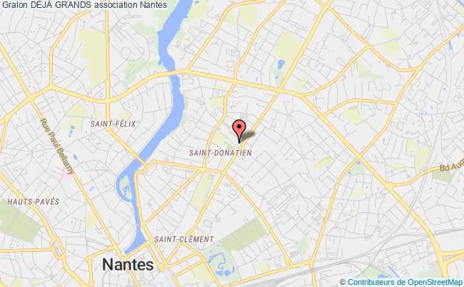 plan association DÉjÀ Grands Nantes