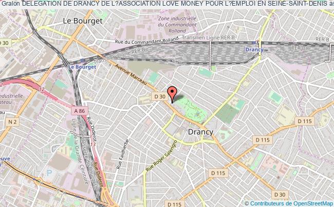 plan association Delegation De Drancy De L?association Love Money Pour L?emploi En Seine-saint-denis Drancy