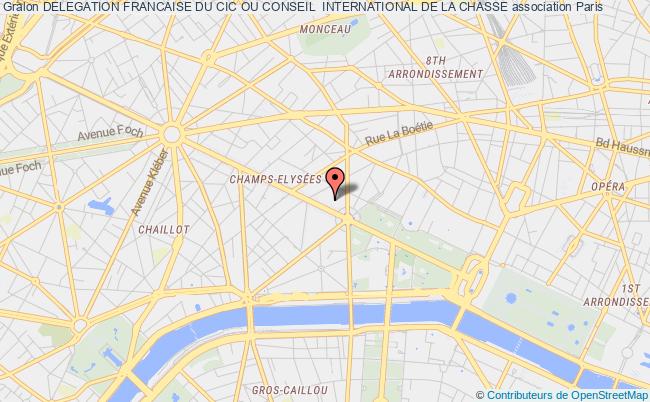 DELEGATION FRANCAISE DU CIC OU CONSEIL  INTERNATIONAL DE LA CHASSE