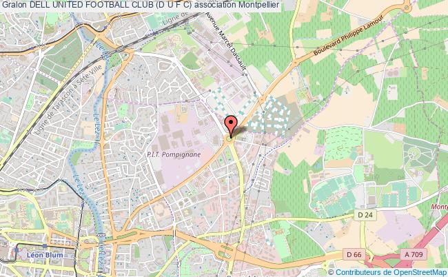 plan association Dell United Football Club (d U F C) Montpellier