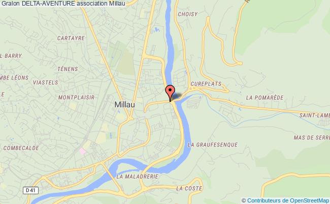 plan association Delta-aventure Millau