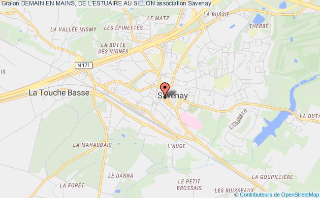 plan association Demain En Mains, De L'estuaire Au Sillon Savenay