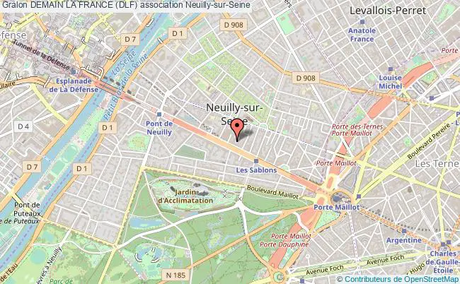 plan association Demain La France (dlf) Neuilly-sur-Seine