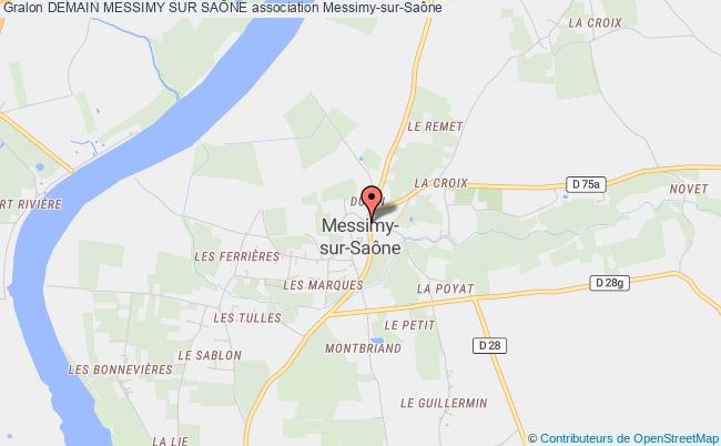 plan association Demain Messimy Sur SaÔne Messimy-sur-Saône