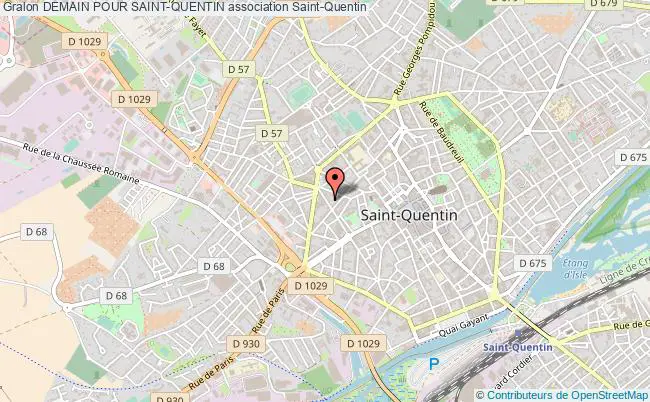 plan association Demain Pour Saint-quentin Saint-Quentin