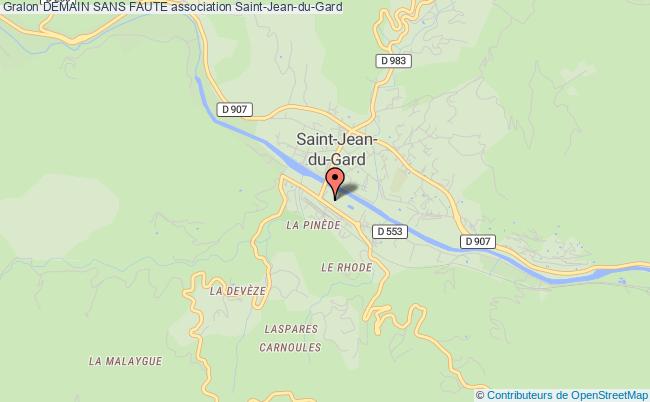 plan association Demain Sans Faute Saint-Jean-du-Gard
