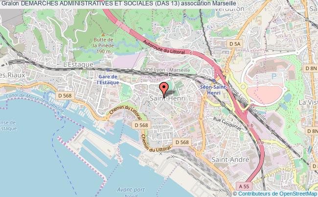 plan association Demarches Administratives Et Sociales (das 13) Marseille