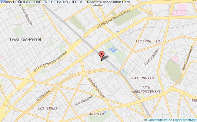 DEMOLAY CHAPITRE DE PARIS « ILE DE FRANCE»