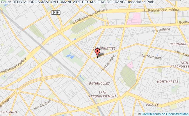 plan association Denntal Organisation Humanitaire Des Maliens De France Paris